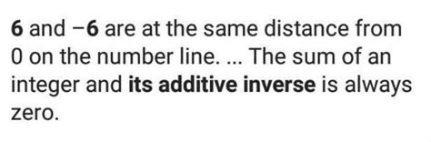 find the integer which is 6 less than its additive inverse - Brainly.in