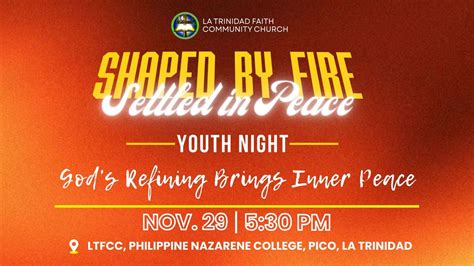 LTFCC YOUTH NIGHT ON NOV. 29, 5:30PM! [OPEN INVITATION], Nazarene ...
