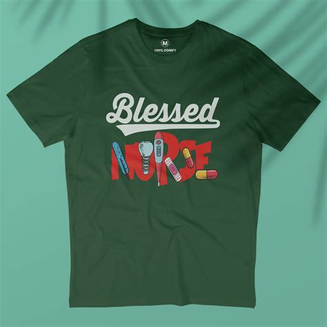 Blessed Nurse - Men T-shirt - themanan.in – The Manan