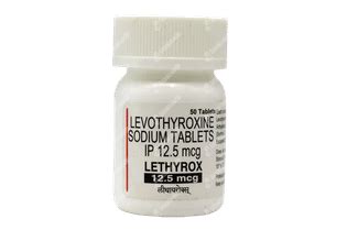 Lethyrox 12.5 MCG Tablet | Order LETHYROX 12.5 MCG Tablet 50 Online at ...