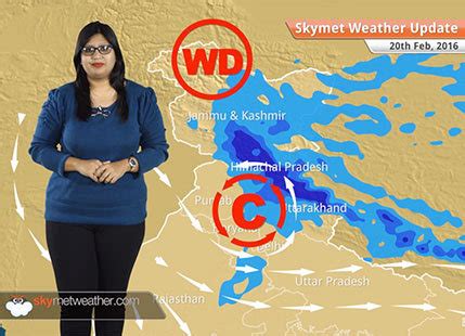 Weather Forecast for February 20: Snow in Jammu Kashmir and HP, rain in ...