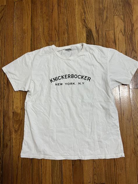 Band Tees × Knickerbocker Mfg Co Knickerbocker logo t shirts | Grailed