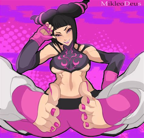 Wanna Lick Juri Han Feet ?(MikleoDeus) : r/StreetFighter_R34