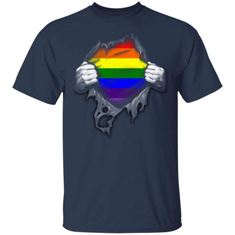 Rainbow Lesbian Gay Pride LGBT Super Strong T-Shirts | El Real Tex-Mex
