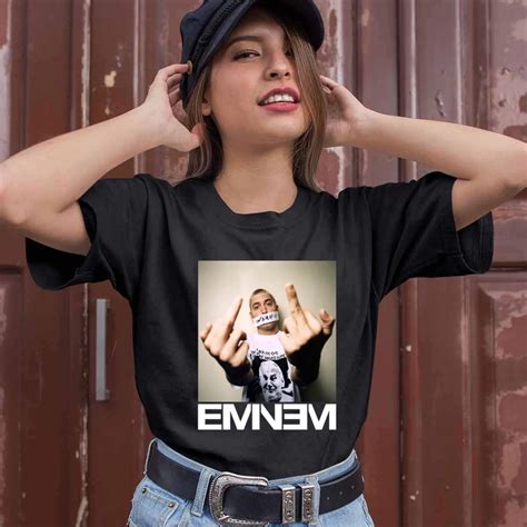 Eminem Slim Shady The Middle Finger Music Shirt - Tiniven Store