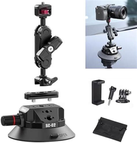 Ulanz i SC-02 Strong Suction Cup Mount for Camera Action Camera ...