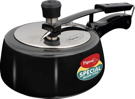 Buy Pigeon By Stovekraft Aluminium Titanium Pressure Cooker Hard ...