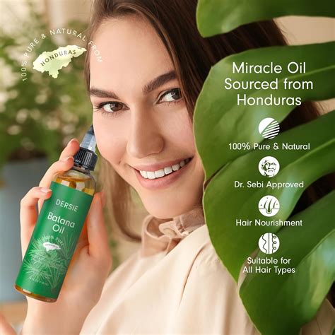 Dersie Batana Oil for Hair Growth: Dr Sebi Organic India | Ubuy