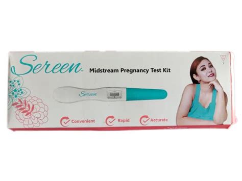 Buy Sereen OTC Midstream Pregnancy Test Kit Online at Low Prices in ...