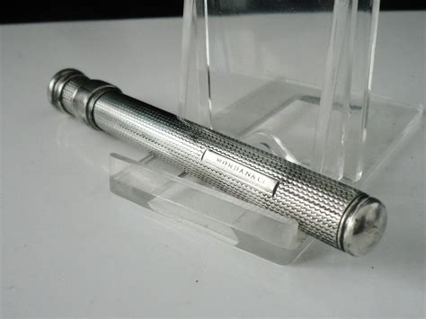 White Metal Propelling Pencils, 2, Sampson Mordan, Box of Lead Refills ...