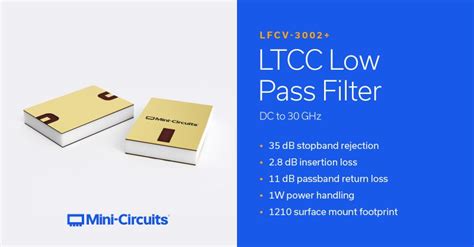 Multilayer Low Pass Filter Using LTCC Technology 的图像结果