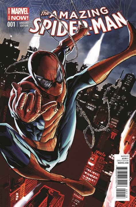 the AMAZING SPIDER-MAN 20.1 variant cover Spiderman Marvel comic Book ...