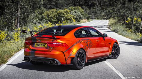 Jaguar XE SV Project 8 | 2018MY | Rear Three-Quarter