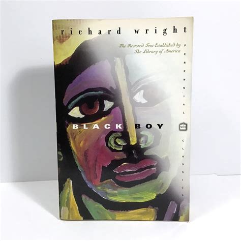 Black Boy - Richard Wright - Vintage Paperback Book 1999 Perennial Classic Edition ...
