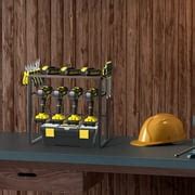 Buy Power Tool Organizer with 4 Drill Holders, Cordless Tool Utility ...