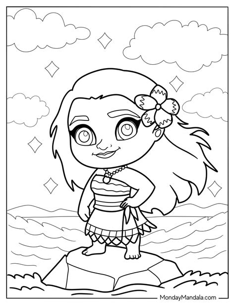 Cute Coloring Pages Of Disney Characters