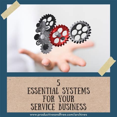 5 Essential Systems for Service-Based Businesses — Productive and Free