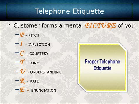 Important Telephone Etiquette Tips | PPT