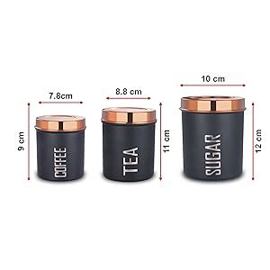 Buy DARAZ Stainless Steel Airtight Kitchen Storage Container with Lid ...