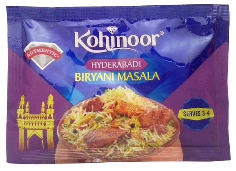 Kohinoor Hyderabadi Biryani Masala, 15g Pack : Amazon.in