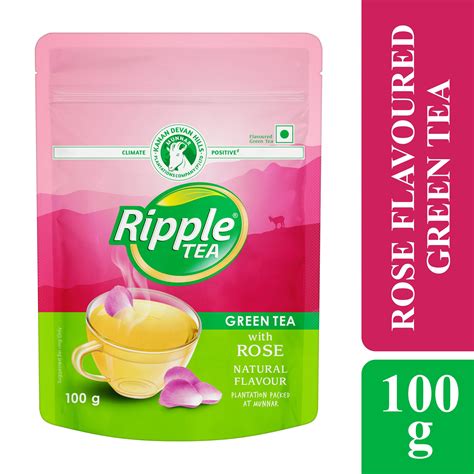 Ripple Tea|Rose Green Tea| Natural Flavoured Tea