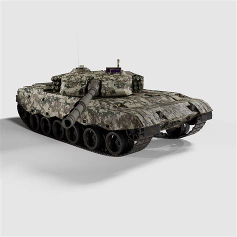 3D Type 96 TANK Model - TurboSquid 2083236