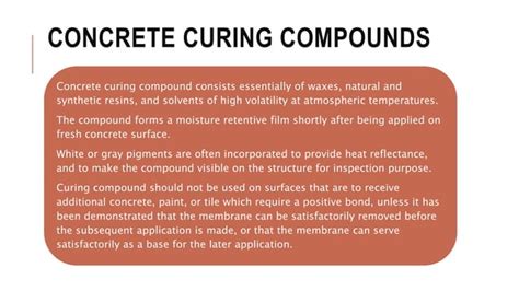 Image result for Types of Curing Compound