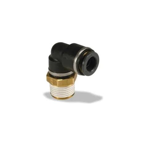 Push-Lock Air Brake Fitting, 90° Male Swivel Elbow #016284 — Horse ...