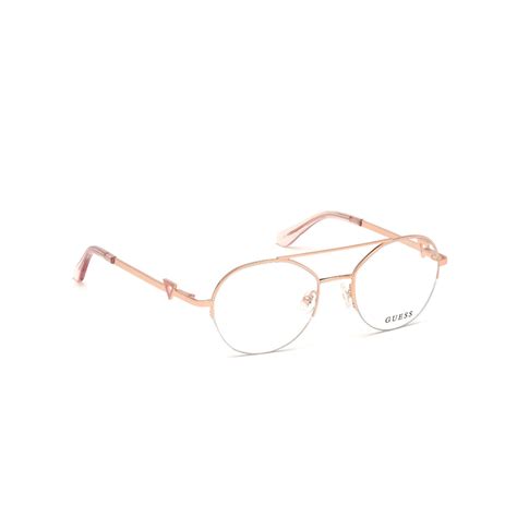 Buy Guess Round Gold Eyeglasses GU2729 50 028 Online