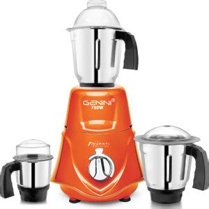 Gemini ROCKET 3 Steel Jars 750 W Mixer Grinder Price in India - Buy ...