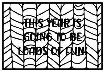 THIS YEAR IS GOING TO BE LOADS OF FUN!, Flip Flop Quote Coloring Pages ...