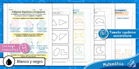 Polígonos Regulares | Irregulares |Geometría |Matemáticas