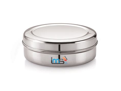 LMS Size 9 Stainless Steel Chocolate Dabba, Silver : Amazon.in ...