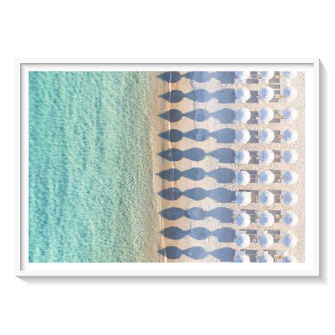 Buy Aerial view of a beach in America Art Paintings & Prints Online at ...