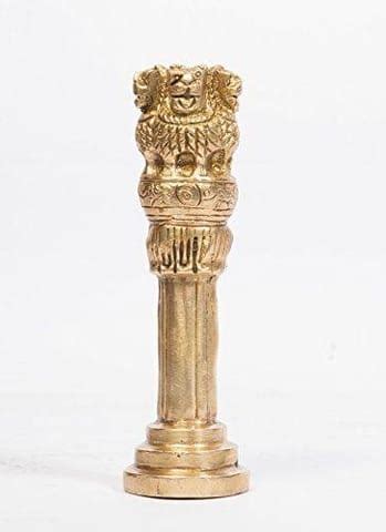 Arihant Craft Ashok Pillar Statue Ashok Stambh Sculpture Showpiece Hand ...