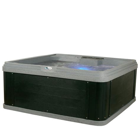 Buy Siesta 6-Person 70 Stainless Jet 240-Volt Hot Tub with Real ...