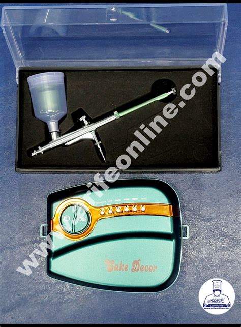 Cake Decor Air Spray Gun With Machine (5 Speed) – Arife Online Store