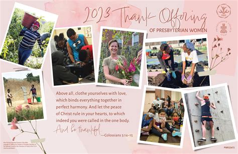 2023 TO Poster Placemat - Presbyterian Women