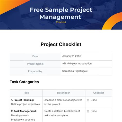 Project Management Checklist 的图像结果