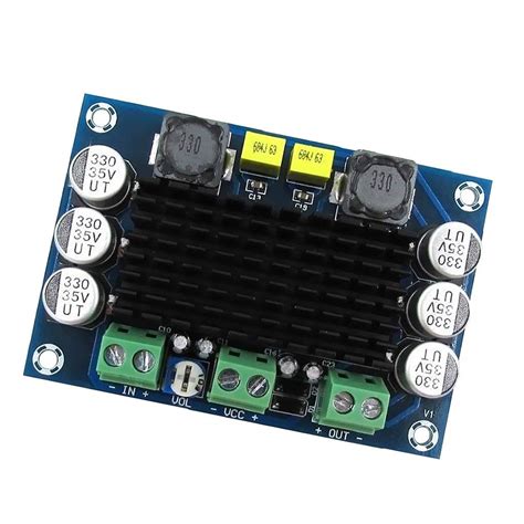 Onewy DC 12V-26V TPA3116 D2 100W Mono Channel Digital Audio Power ...
