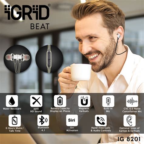 iGRiD Wireless Earphones - ‎IG8201 – iGRiDstore