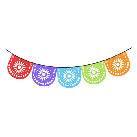 Mexican Papel Picado Png, Vector, Psd, And Clipart With Free Clipart ...