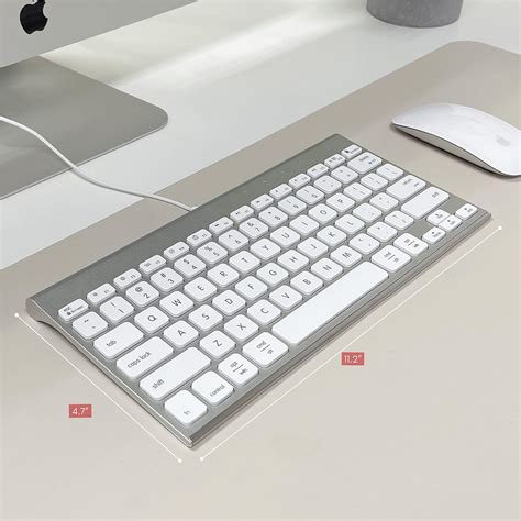 Macally USB Wired Keyboard - Space Saving Apple India | Ubuy