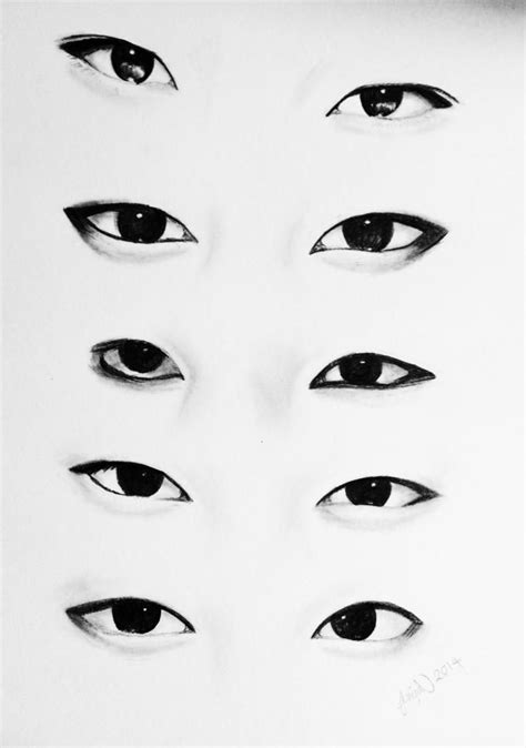 japanese eyes drawing