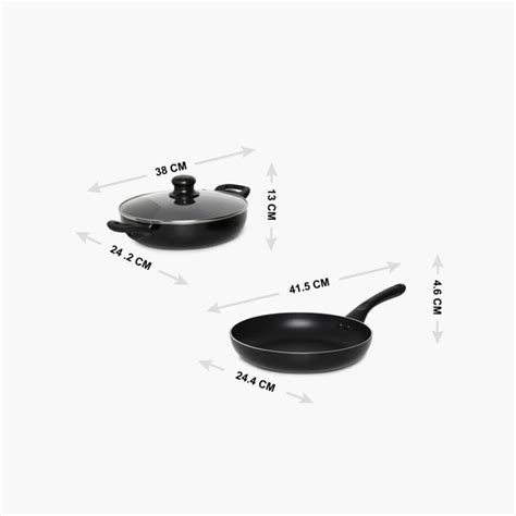 Buy Renault Double Layer Non-Stick Cookware Set- Set Of 2 Pcs. from ...