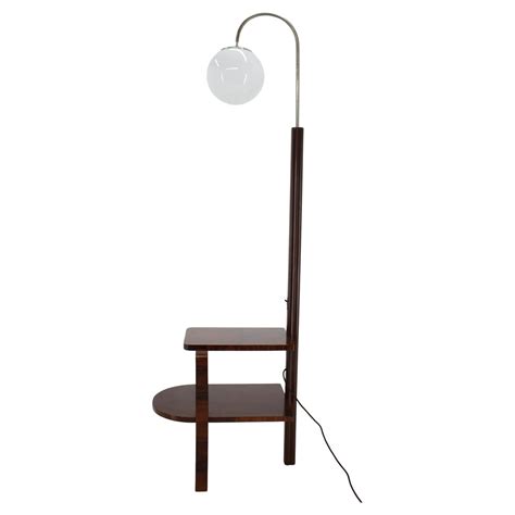Thonet Floor Lamp Art Deco, 1930's, Bohemia For Sale at 1stDibs
