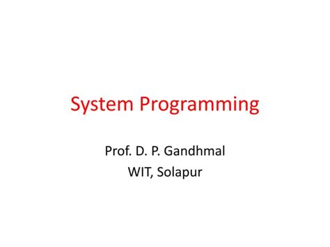 Image result for System Programming Tutorial