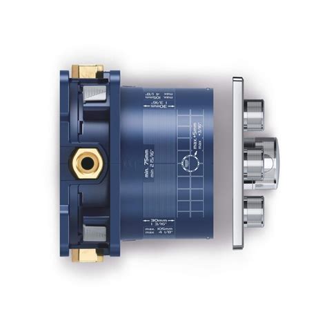 GROHE 1/2-in ID FNPT x 1/2-in OD Fnpt Brass Thermostatic Mixing Valve ...