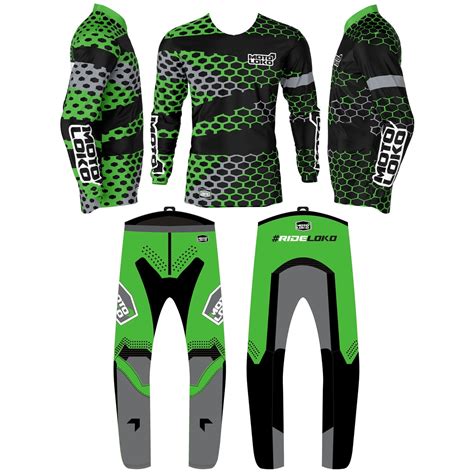 Customised Bright Green Hex V2 Kit Bundle (Adult/Kids) – MotoLoko