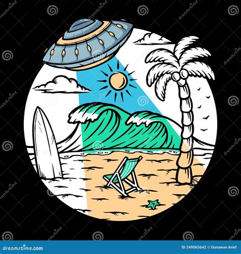 Alien Beach Drawing 的图像结果